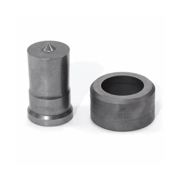 Edwards Punch And Die Set, Round, 11732 In Punch, 1916 In Die Sizes